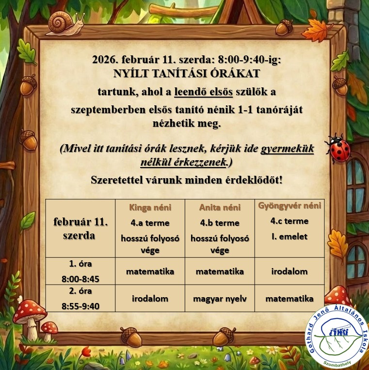 nyíltnap 2026